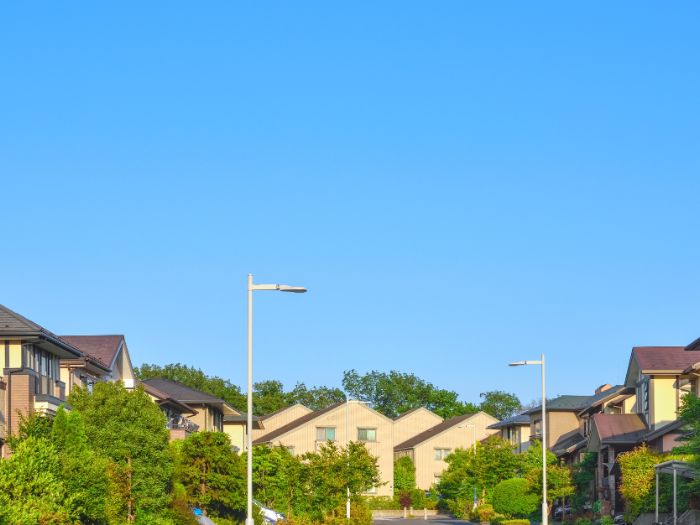 吹田市の住宅密集地